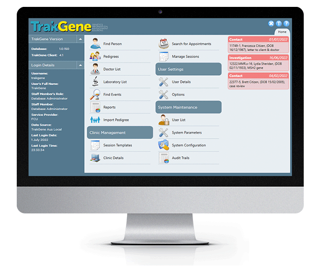 Software per il disegno di alberi genealogici genetici