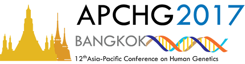 TrakGene will be at the Asia-Pacific Conference on Human Genetics (APCHG) 1