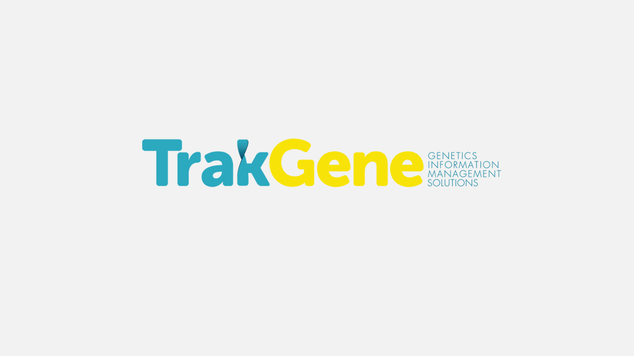 Cubierta del logotipo de TrakGene