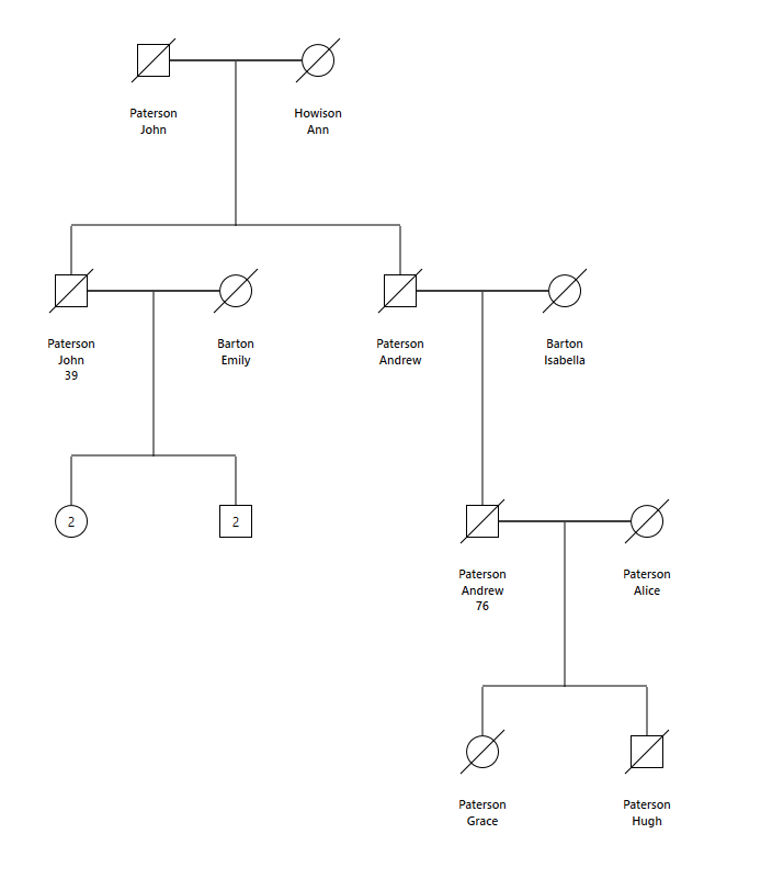 El árbol genealógico de Banjo Paterson 4